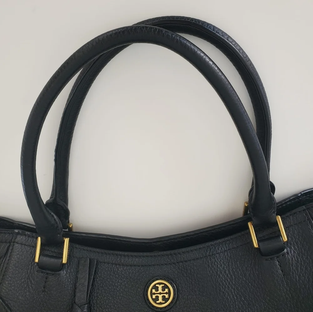 Tory Burch Black Francis Satchel / Crossbody Bag